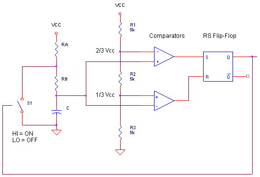 555 Timer Pspice Model