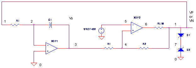 Integrator Op Amp. Op Amp Triangle-Wave Generator